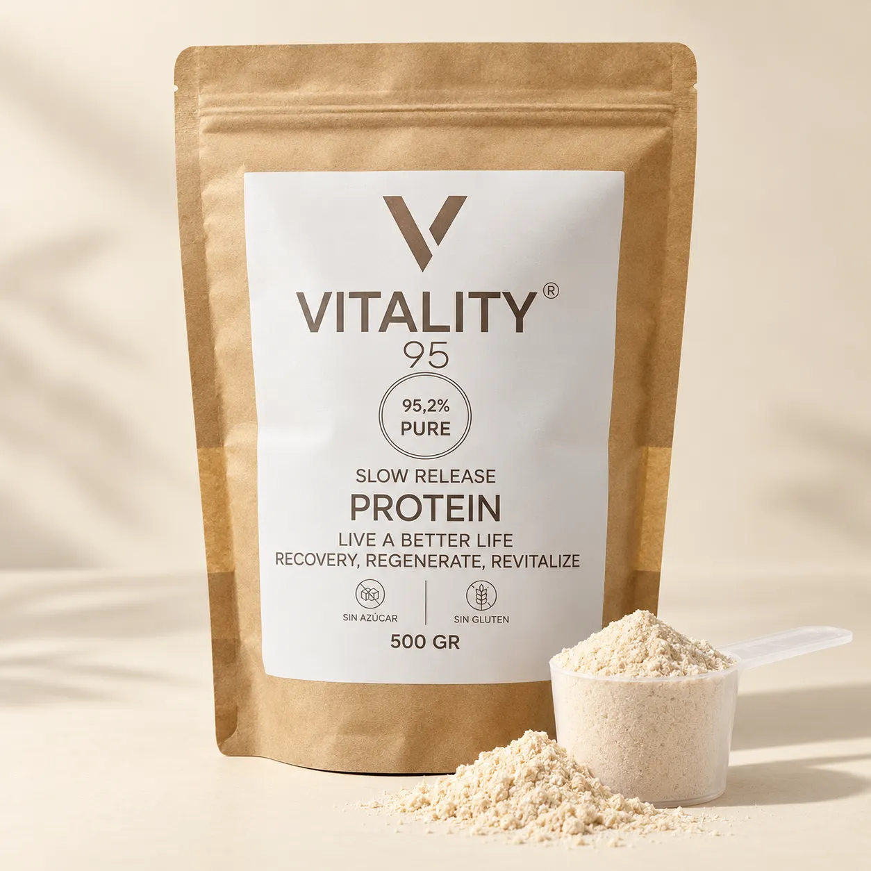 500 GR DE LA MEJOR PROTEINA DEL MERCADO VITALITY 95