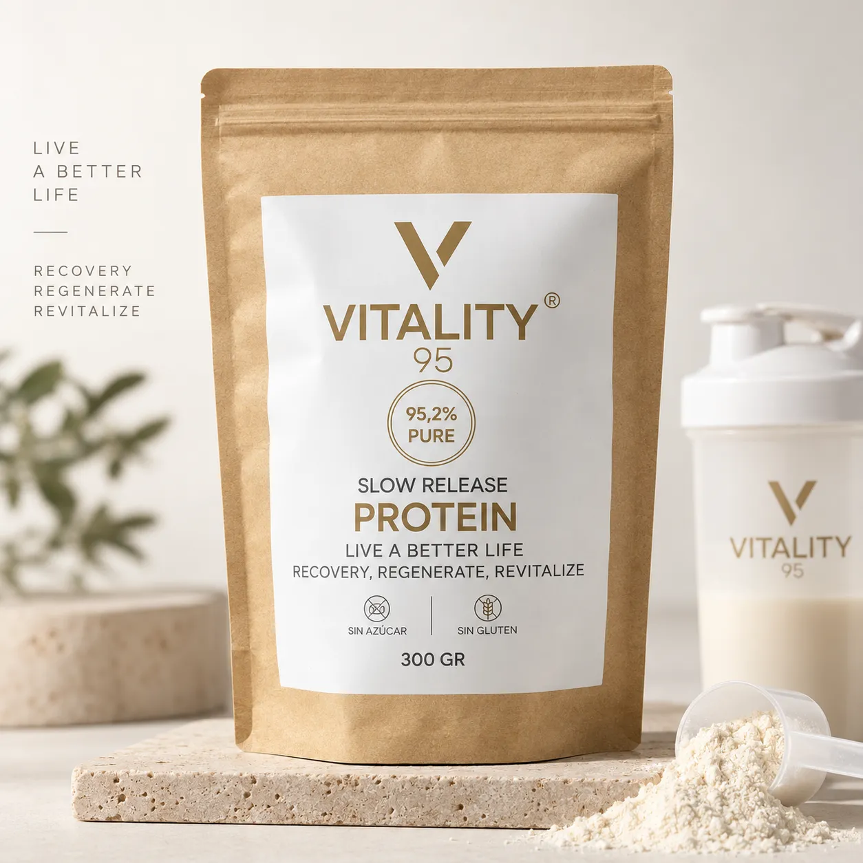 DESCUBRE VITALITY 95 PROTEIN LA PROTEINA RECOMENDADO  POR ATLETAS